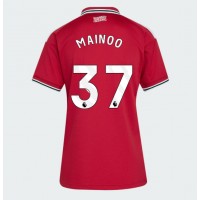 Manchester United Kobbie Mainoo #37 Kotipaita Naiset 2026-27 Lyhythihainen